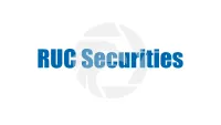 RUC Securities