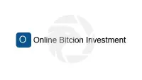 Online Bitcion Investment